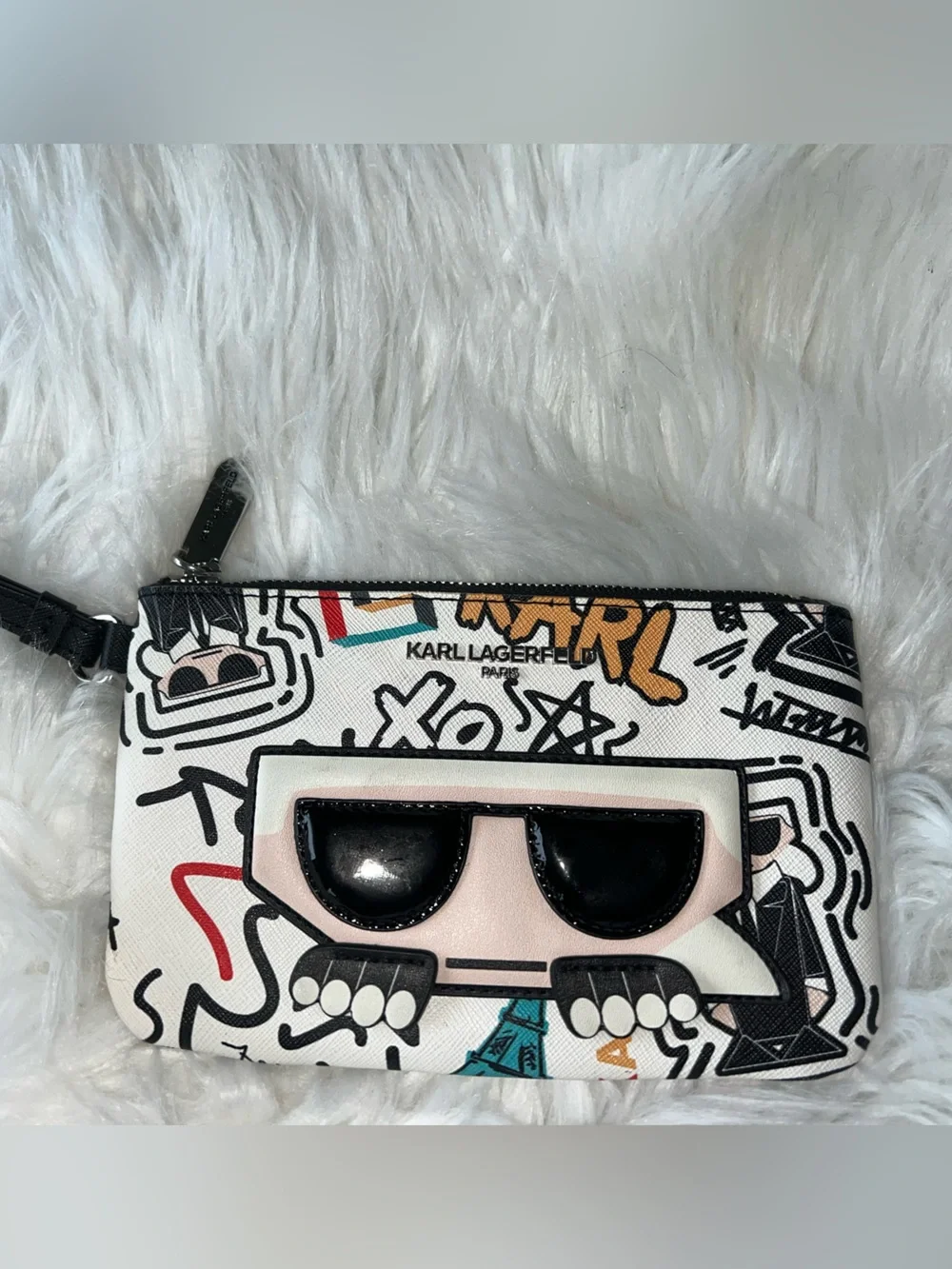 Karl Lagerfeld designer wristlet